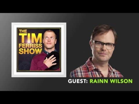 Rainn Wilson Interview (Full Episode) | The Tim Ferriss Show (Podcast) thumbnail