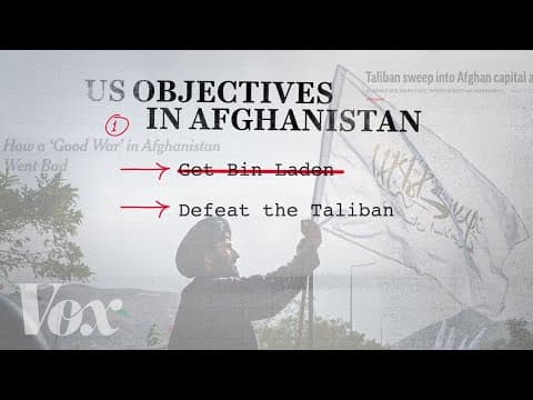 How the US created a disaster in Afghanistan thumbnail