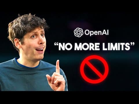OpenAI is Making ChatGPT Into Something WAY BIGGER thumbnail