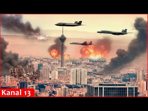 Large-scale operation of US in Iran; B-2 and B-1B bombers in the skies of Tehran thumbnail