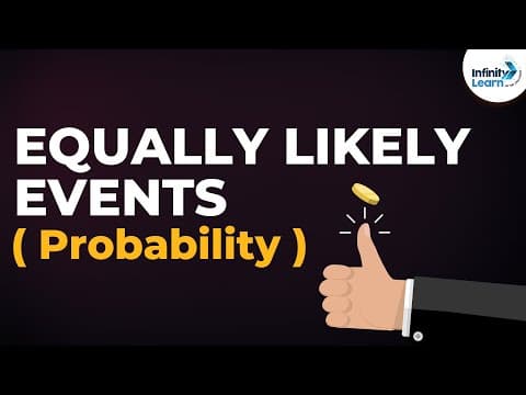 Probability - Equally Likely Events | Tossing a Coin | Don't Memorise thumbnail
