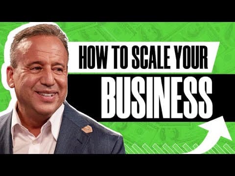 How to Successfully Scale Your Business | David Meltzer thumbnail