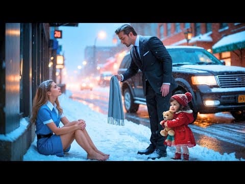 "You need A Home, And I Need A Mother For My Daughter" Said The Lonely CEO to the Shivering Nurse... thumbnail
