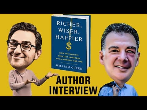 WILLIAM GREEN INTERVIEW (Part 4/4) | Richer Wiser Happier William Green | Everything Money thumbnail