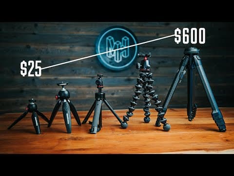 BEST MINI TRIPODs - Budget to more Expensive thumbnail
