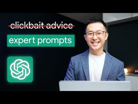 Top 5 ChatGPT Prompts for Job Seekers! thumbnail