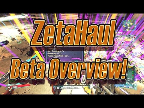 Borderlands 2 MAJOR Mod Overview! ZetaHaul Overhaul Mod! (In Beta) thumbnail
