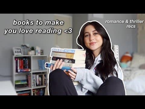 book recommendations if you wanna start reading! (or if you just want some easy/fast paced reads) thumbnail