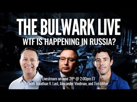 WTF Is Happening Inside Russia? LIVE with Alexander Vindman! thumbnail