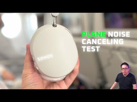 Sonos Ace Plane Noise Canceling Test! ✈️ (vs Sony WH-1000XM5) thumbnail