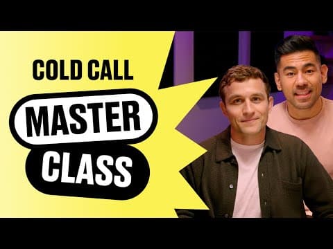 Cold Call Masterclass: The Perfect Script (With LIVE Calls to Prove It) thumbnail