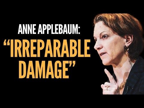 Anne Applebaum: Second Trump Term Would Be a Global Catastrophe | Bulwark Podcast Clip thumbnail