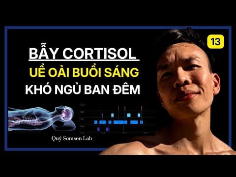 Làm thế nào để giảm cortisol và cải thiện giấc ngủ? thumbnail