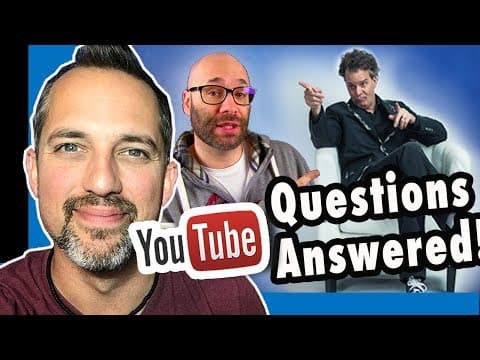 Your YouTube Marketing Questions - ANSWERED! with Nick Nimmin and Brian G Johnson- Owen Video thumbnail