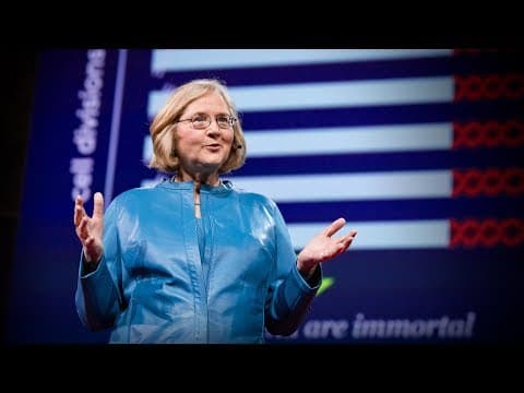 The science of cells that never get old | Elizabeth Blackburn thumbnail