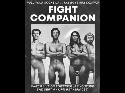 JRE Fight Companion - September 6, 2025 thumbnail