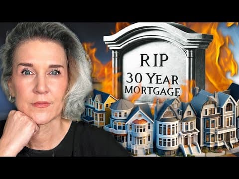 The OVERPRICED Housing Market Is Because Of 30 Year Mortgages thumbnail