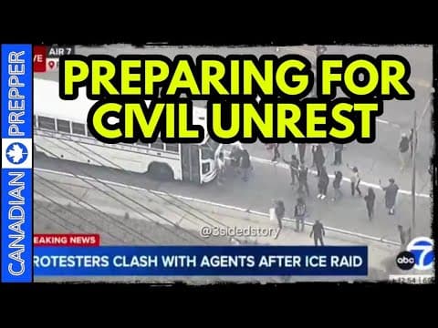⚡Civil Unrest Escalating: SHTF Will be VIOLENT. You Need a Plan NOW. w/ Marazzo thumbnail