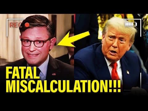 MAGA Mike PANICS as Trump BLOWS UP their SHUTDOWN PLAN thumbnail
