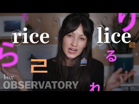 Why some Asian accents swap Ls and Rs in English thumbnail