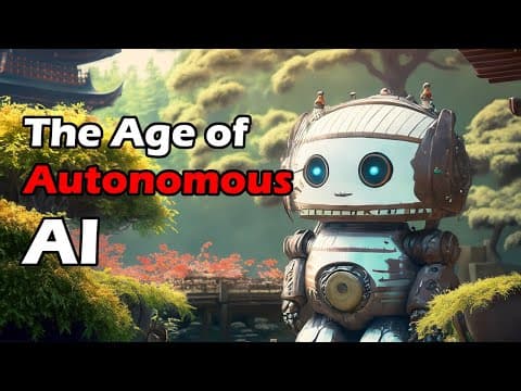 The Age of Autonomous AI: Dozens of Papers and Projects, plus my solution to the Alignment Problem thumbnail