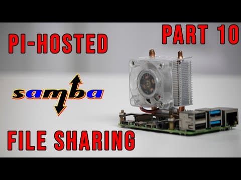 Pi-Hosted : Setting up Raspberry Pi Samba Server For File Sharing on Docker Part 10 thumbnail