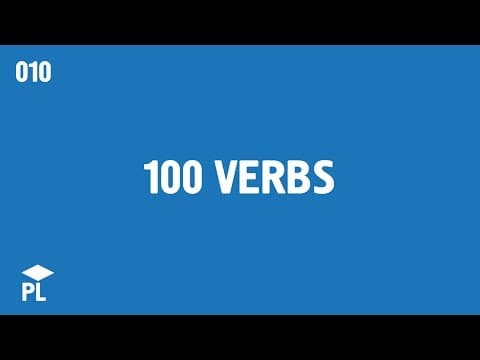 Learn European Portuguese (Portugal) - 100 verbs (eu) thumbnail