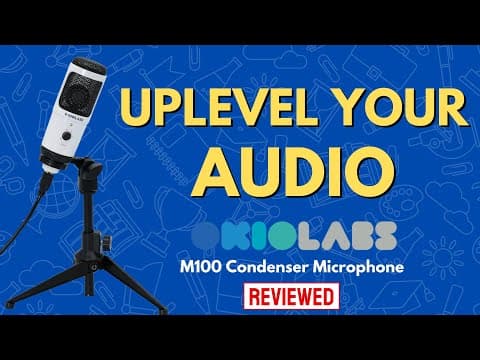 REVIEW:  Uplevel Your Audio with the OKIOLABS M100 Microphone thumbnail
