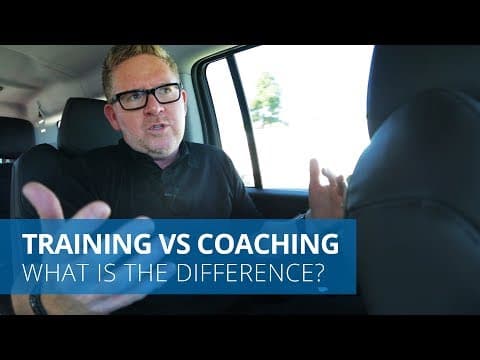 What Is the Difference Between Training and Coaching? thumbnail