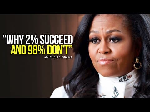 LISTEN TO THIS AND CHANGE YOURSELF | Motivational Speech By Michelle Obama thumbnail