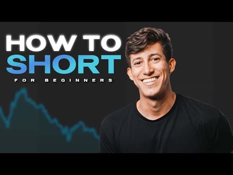 How To Short A Stock As A Beginner (Step-By-Step) thumbnail