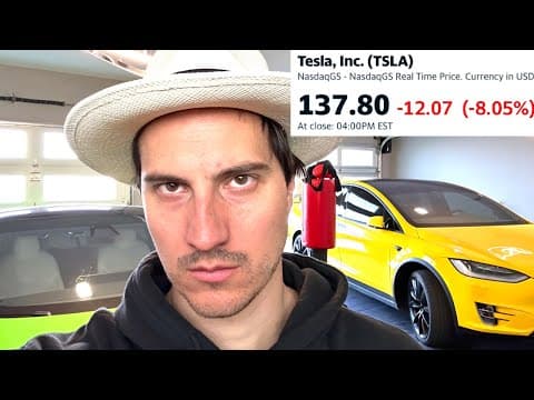 Tesla Stock Just Collapsed | Im Doing This Now thumbnail
