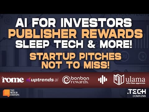 AI for Investors, Publisher Rewards, Sleep Tech & More – 2024 Jam with JCal Recap | E2032 thumbnail