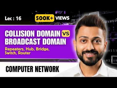What Are Collision and Broadcast Domains in Networks? thumbnail