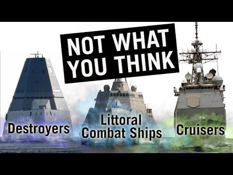 What Are the Different Types of Warships? thumbnail