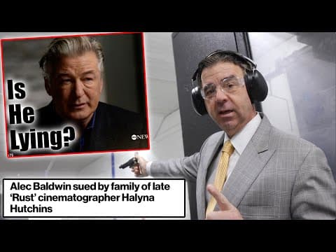 Criminal Lawyer Demonstrates Alec Baldwin's Shooting & Discusses the Civil Lawsuit thumbnail