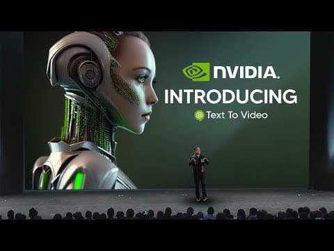 How Does NVIDIA's New Text-to-Video AI Work? thumbnail