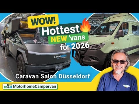WORLD'S BIGGEST MOTORHOME SHOW: See the NEWEST models at Caravan Salon Düsseldorf 2025 thumbnail