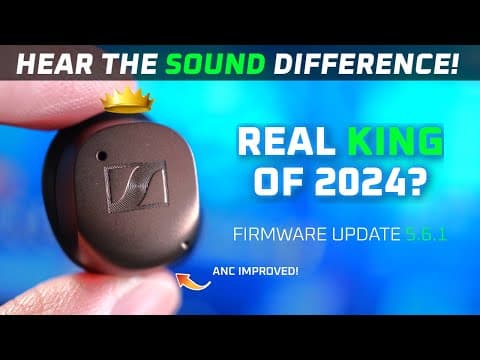 New Sennheiser MTW4 Firmware IMPROVES Noise Canceling! 😯 (Firmware 5.6.1) thumbnail