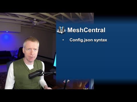 MeshCentral - Config.json Syntax thumbnail