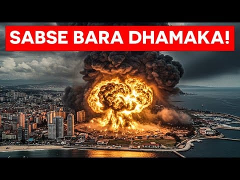 World’s Biggest Non-Nuclear Explosion Ever thumbnail