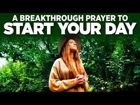A Prayer For God Given Wisdom and Discernment Today | Morning Prayer thumbnail