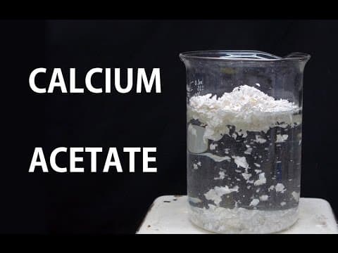 How to Make Calcium Acetate from Eggshells thumbnail