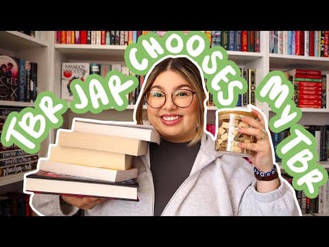 TBR prompt jar chooses my march reads! let's make a march TBR cart together 🪽🍄✨ thumbnail