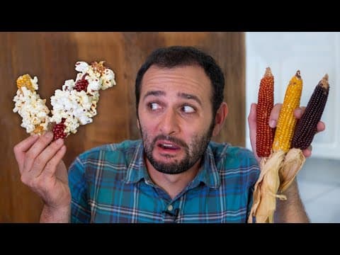 Pipoca direto da espiga funciona? Você NÃO VAI ACREDITAR! thumbnail