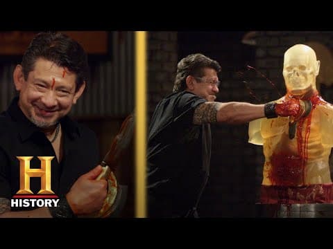 Forged in Fire: Deadly Vajra-Mushti CARVES UP the Final Round (Season 8) | History thumbnail