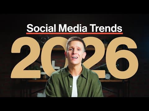 Church Social Media Trends 2026 thumbnail