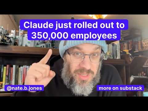 Claude Just Rolled Out to 350,000 Employees thumbnail