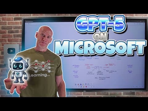 Using GPT-5 on Microsoft thumbnail
