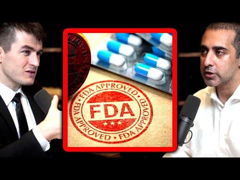 FDA drug reporting sucks | Balaji Srinivasan and Lex Fridman thumbnail